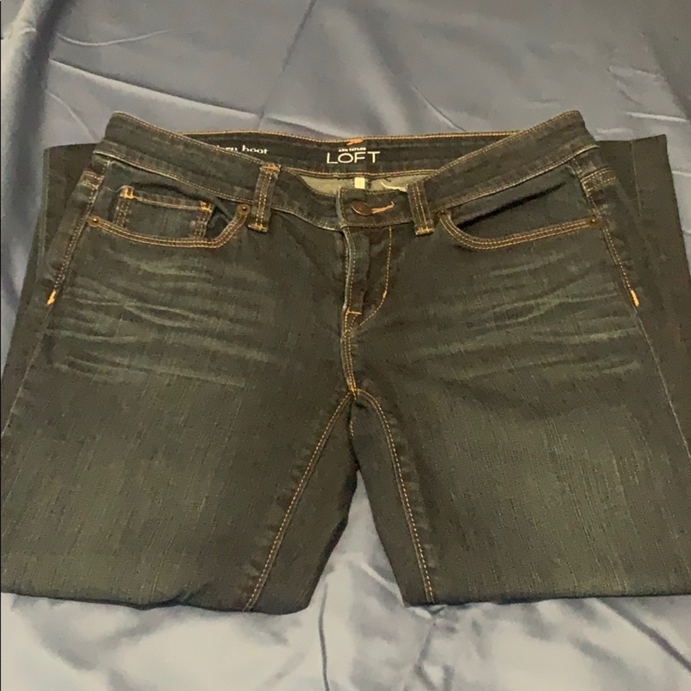 LOFT Ann Taylor modern Boot cut jeans